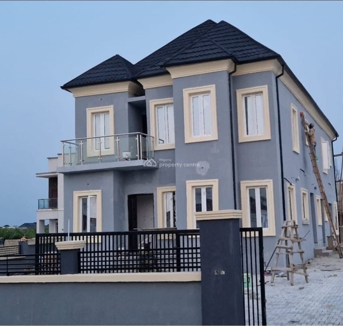 Newly Built 4 Bedroom Fully Detached, Amen Estate Phase 2, Eleko, Ibeju Lekki, Lagos, Detached Duplex for Rent