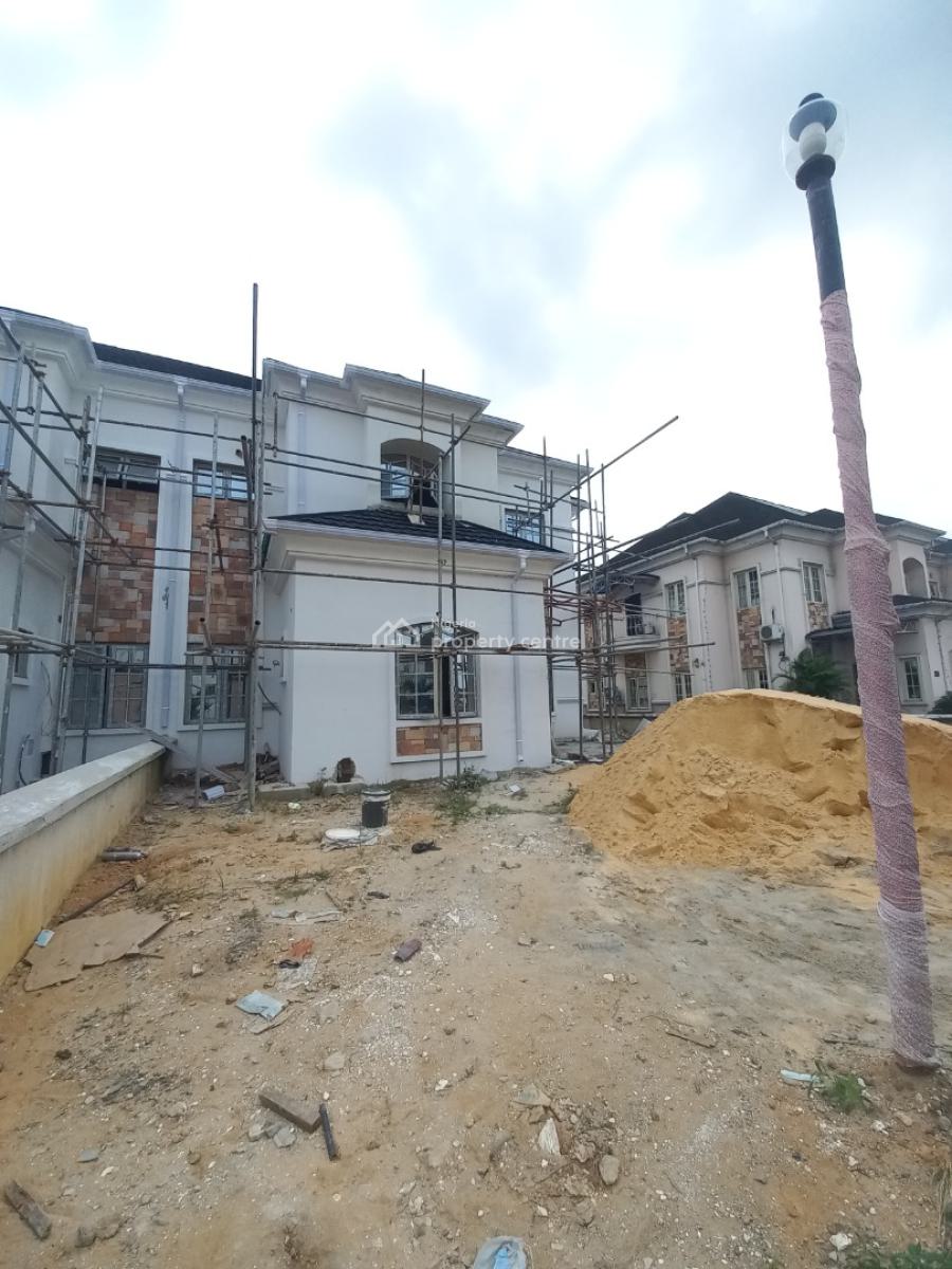 Newly Built 4 Bedroom Semi-detached Duplex with Bq, Vintage Gardens, Naf Harmony Estate, Eliozu, Port Harcourt, Rivers, Semi-detached Duplex for Sale