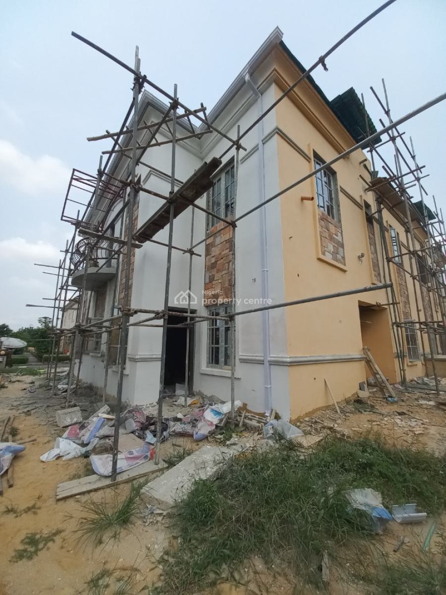 Newly Built 4 Bedroom Semi-detached Duplex with Bq, Vintage Gardens, Naf Harmony Estate, Eliozu, Port Harcourt, Rivers, Semi-detached Duplex for Sale