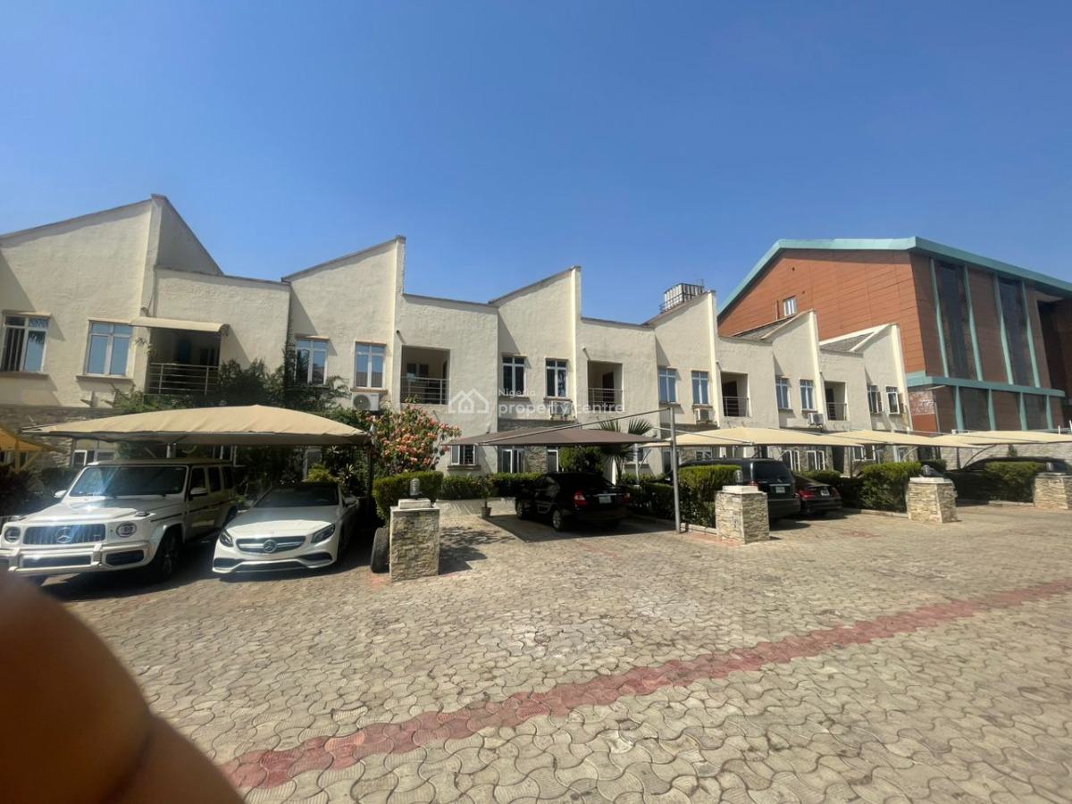 Standard 4 Bedrooms Terrace Duplex with Bq, Jabi, Abuja, Terraced Duplex for Rent