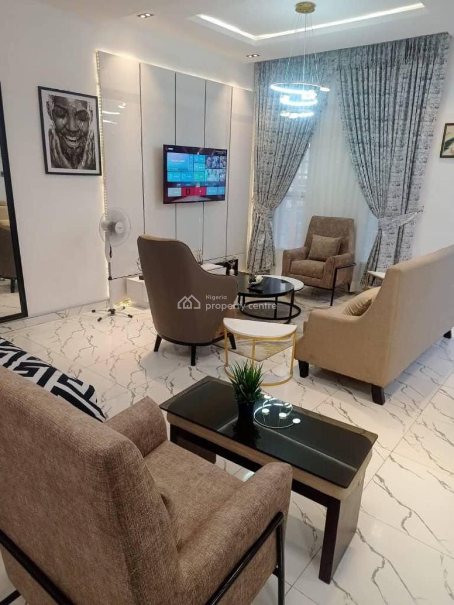 Luxuriously Furnished Studio Apartment, Chevron, Lekki Phase 2, Lekki, Lagos, Flat / Apartment for Rent