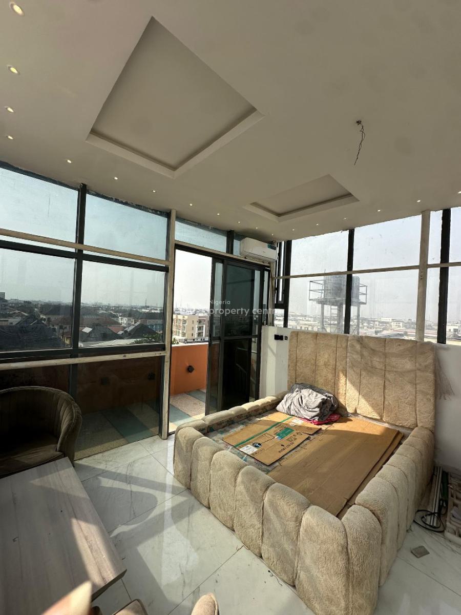 Penthouse Studio Apartment in a Glass House, Ologolo, Lekki, Lagos, Self Contain (single Rooms) for Rent