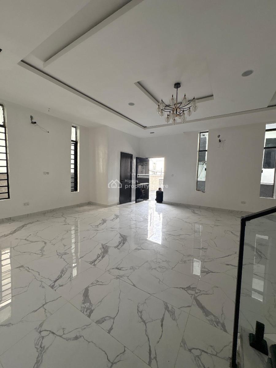 -> Newly Built 4-bedroom Semi-detached Duplex with Bq, Orchid Road, Lekki, Lagos, Semi-detached Duplex for Rent