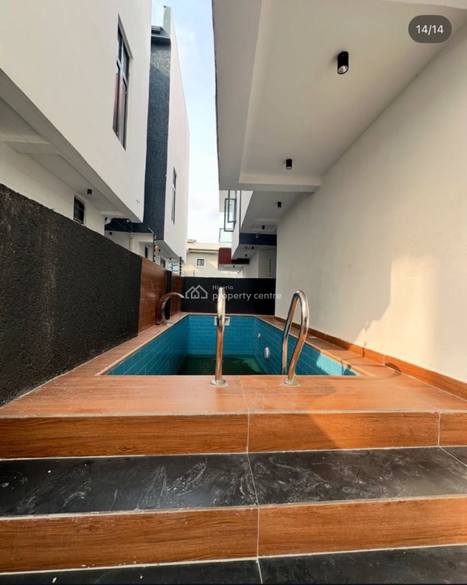 5bedroom Duplex with Bq, Pool and Park Space, Lekki Phase 1, Lekki, Lagos, Detached Duplex for Rent