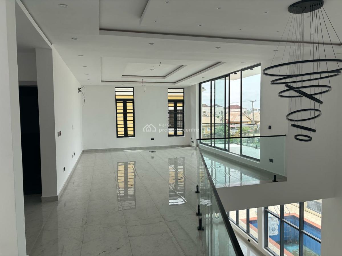 Furnished 5-bedroom Detached House, Northern Foreshore Estate, Chevron, Lekki, Lagos, Detached Duplex for Sale