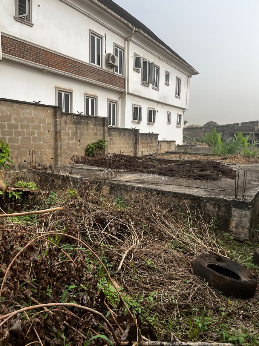 Half Plot of Land with Structure in Serene Environment, Berger, Arepo, Ogun, Residential Land for Sale