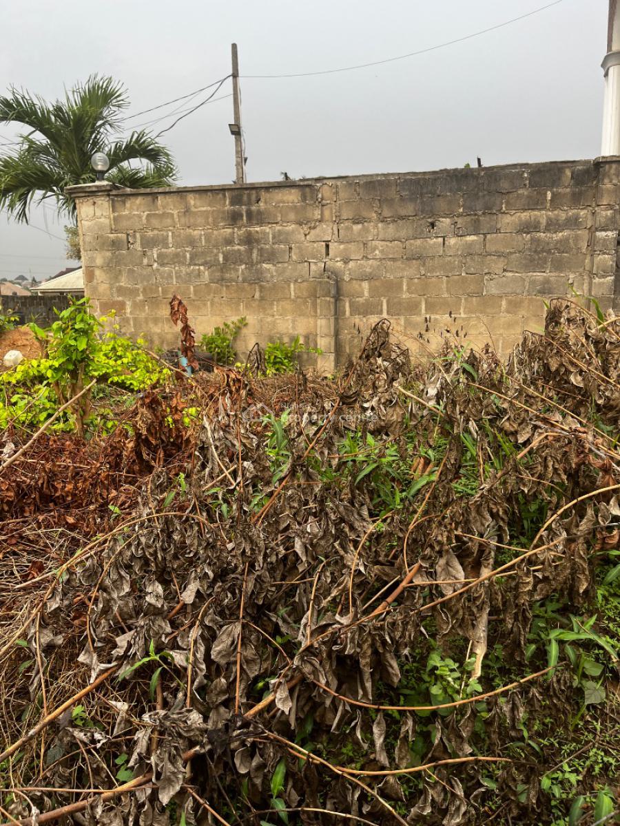 Half Plot of Land with Structure in Serene Environment, Berger, Arepo, Ogun, Residential Land for Sale