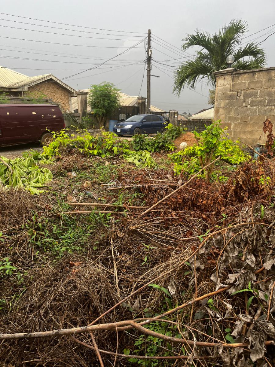 Half Plot of Land with Structure in Serene Environment, Berger, Arepo, Ogun, Residential Land for Sale