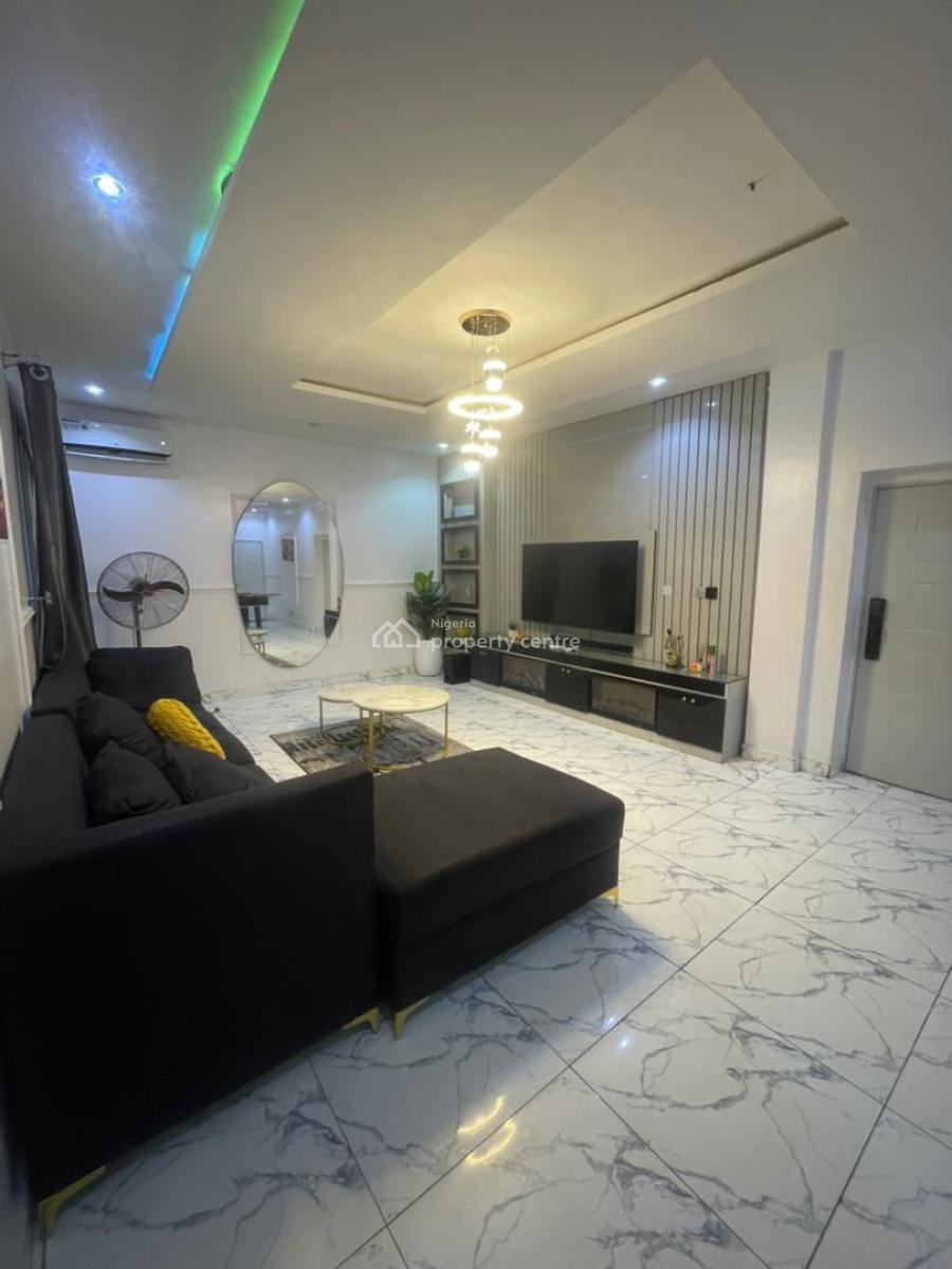 Beautiful Newly Built Apartment 3 Bedroom Penthouse, Cowrie Greek Entrance, Ikate, Lekki, Lagos, Flat / Apartment Short Let