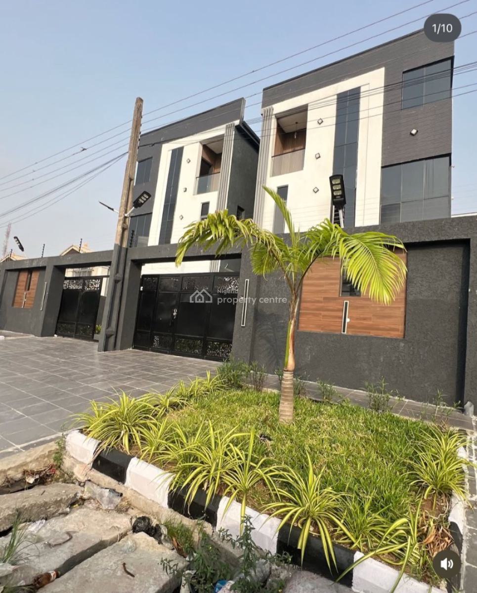 5 Bedroom Duplex with Bq, Pool and Parking Space, Lekki Phase 1, Lekki, Lagos, Detached Duplex for Rent