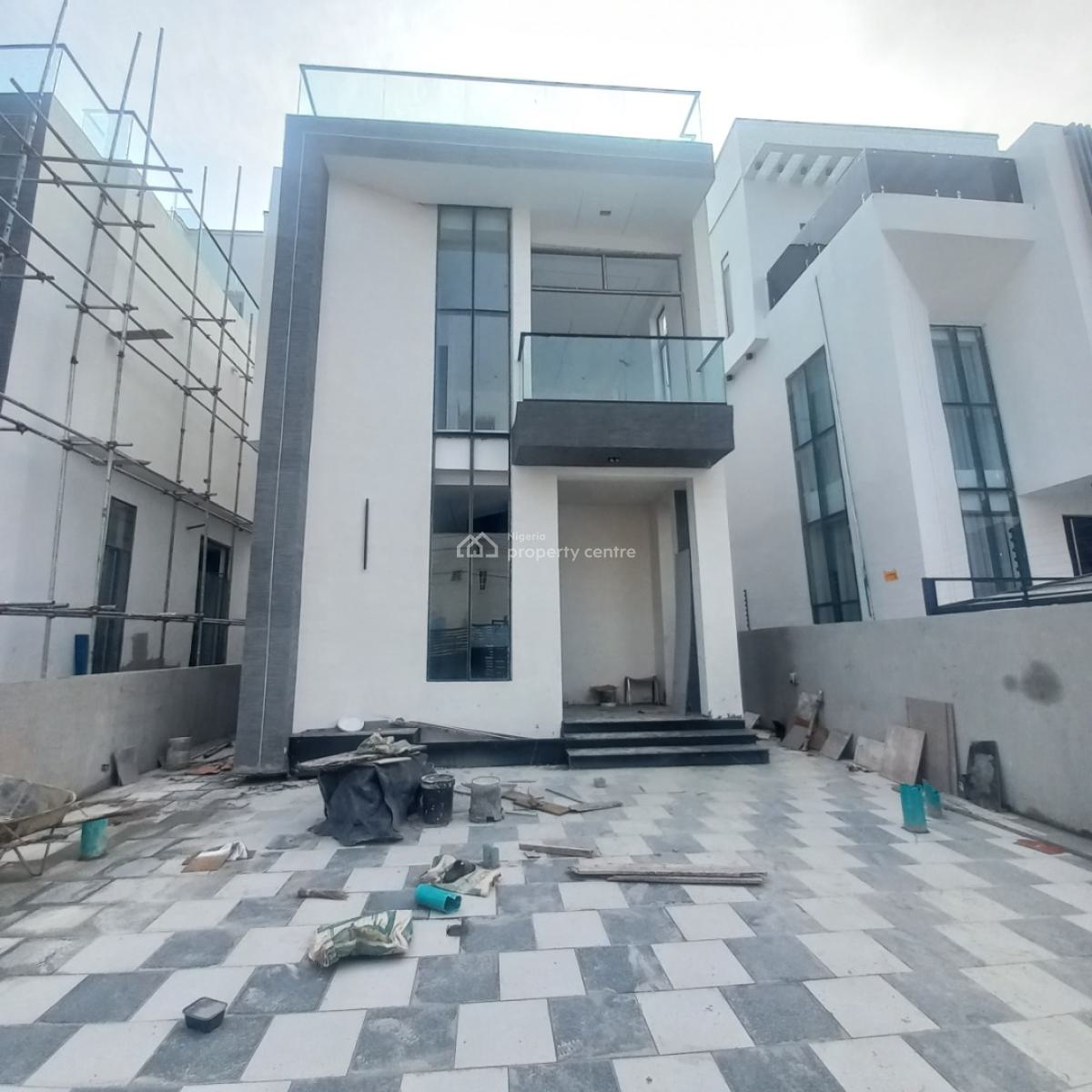 Excellent 5 Bedroom Detached Duplex with Swimming Pool, Bq, Osapa, Lekki, Lagos, Detached Duplex for Sale