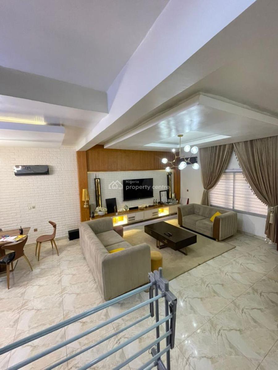 Fully Furnished 4 Bedroom Terrace Duplex with Bq, Mabushi, Abuja, Terraced Duplex for Rent