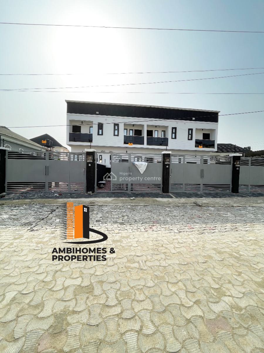 3 Bedroom Self Compound Duplex, Sangotedo, Ajah, Lagos, Semi-detached Duplex for Sale