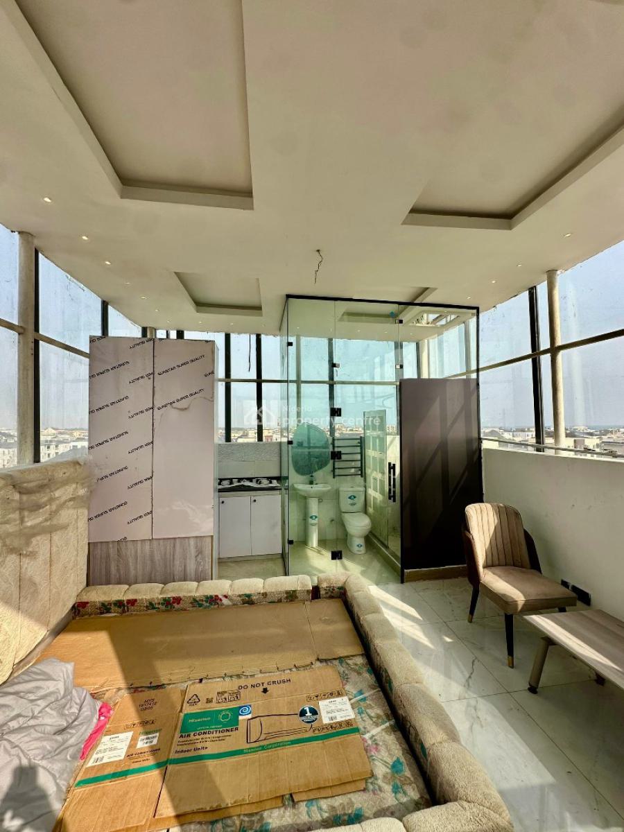 Studio Penthouse in a Glass House, Ologolo, Lekki, Lagos, Flat / Apartment for Rent