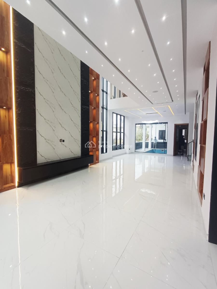 Luxury 5 Bedroom Fully Detached Duplex with Swimming Pool, Rooftop Ter, Ikota, Lekki, Lagos, House for Sale