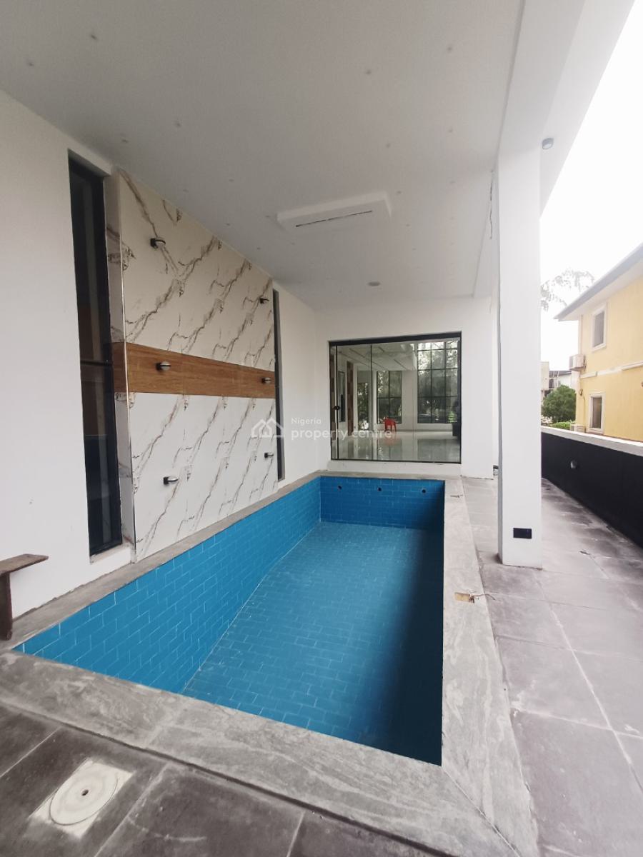 Luxury 5 Bedroom Fully Detached Duplex with Swimming Pool, Rooftop Ter, Ikota, Lekki, Lagos, House for Sale