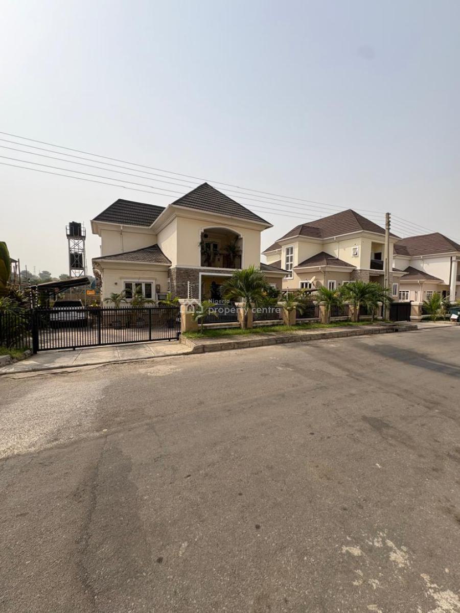 4bedroom Detached Duplex with Bq, River Park Estate Along Airport Road Abuja, Lugbe District, Abuja, Detached Duplex for Sale