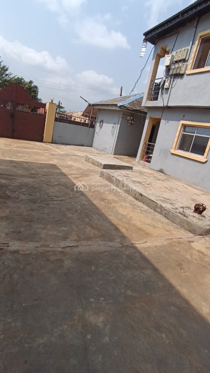 Clean 2 Bedroom Flat Prepaid Meter Big Compound Fence Gate Water, Ado-odo/ota, Ogun, Flat / Apartment for Rent