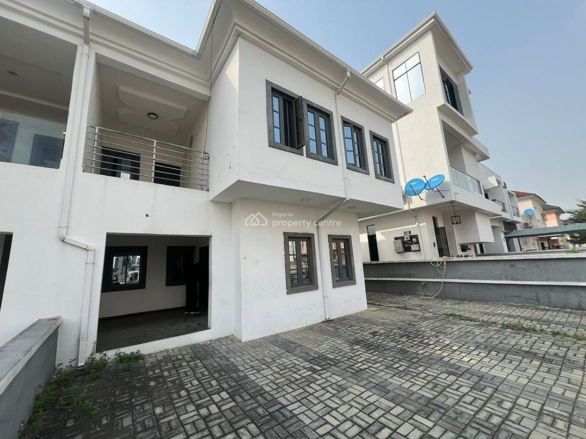 Spacious 4 Bedroom with Bq Self Service, Orchid Road, Lekki, Lagos, Semi-detached Duplex for Rent
