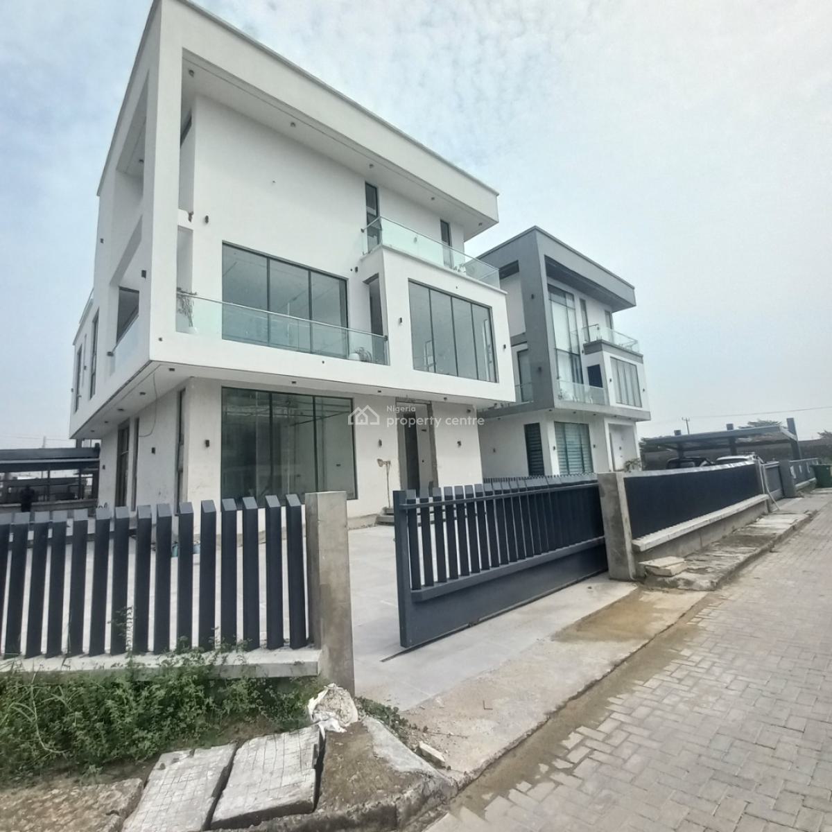 Luxury  5 Bedroom Detached Duplex  with Pool and Bq, Osapa, Lekki, Lagos, Detached Duplex for Sale