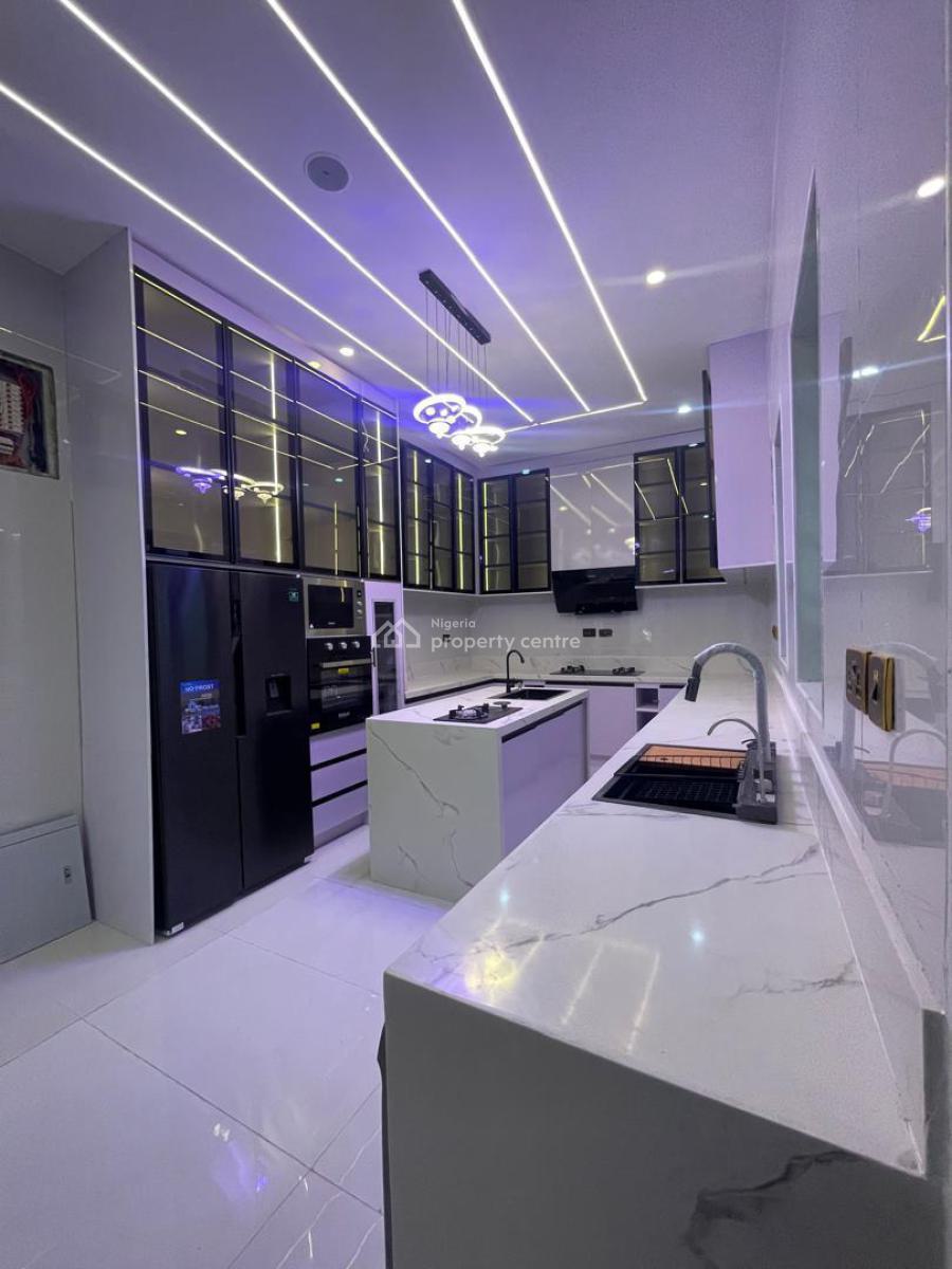 Premium Five Bedroom Fully Detached Duplex with Bq, Chevron Toll Gate, Lekki, Lagos, Detached Duplex for Sale