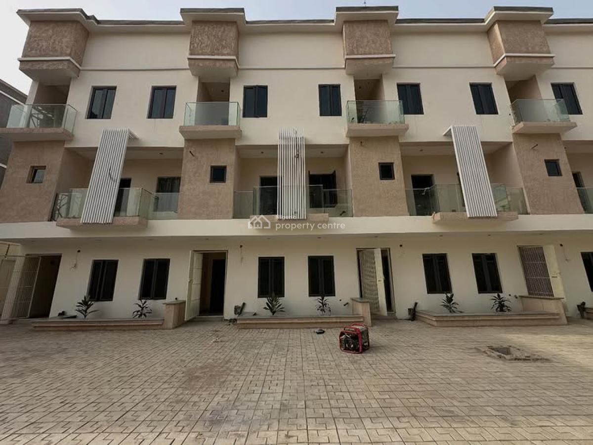 Pristine 4bedroom Terrace Duplex with a Bq, Jahi, Abuja, Terraced Duplex for Sale