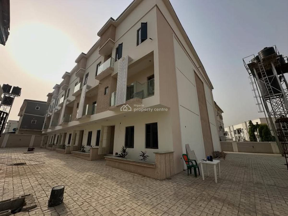 Pristine 4bedroom Terrace Duplex with a Bq, Jahi, Abuja, Terraced Duplex for Sale