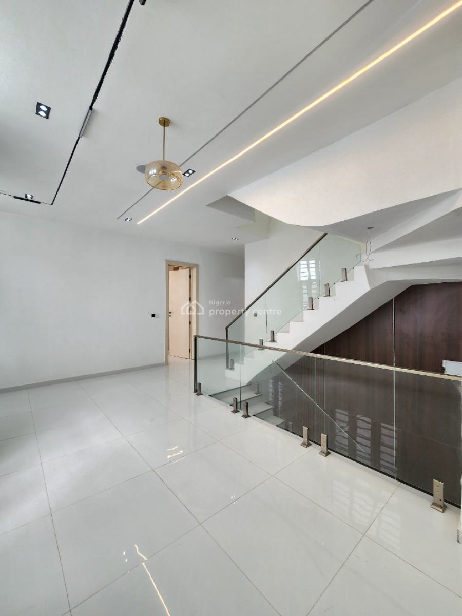 Contemporary 5 Bedroom Detached Duplex with Bq, Pool, Cinema, Chevron, Lekki, Lagos, Detached Duplex for Sale