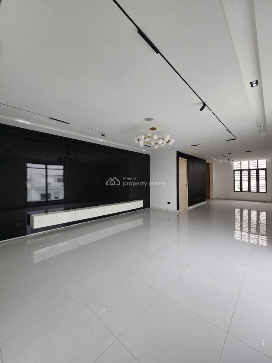 Contemporary 5 Bedroom Detached Duplex with Bq, Pool, Cinema, Chevron, Lekki, Lagos, Detached Duplex for Sale