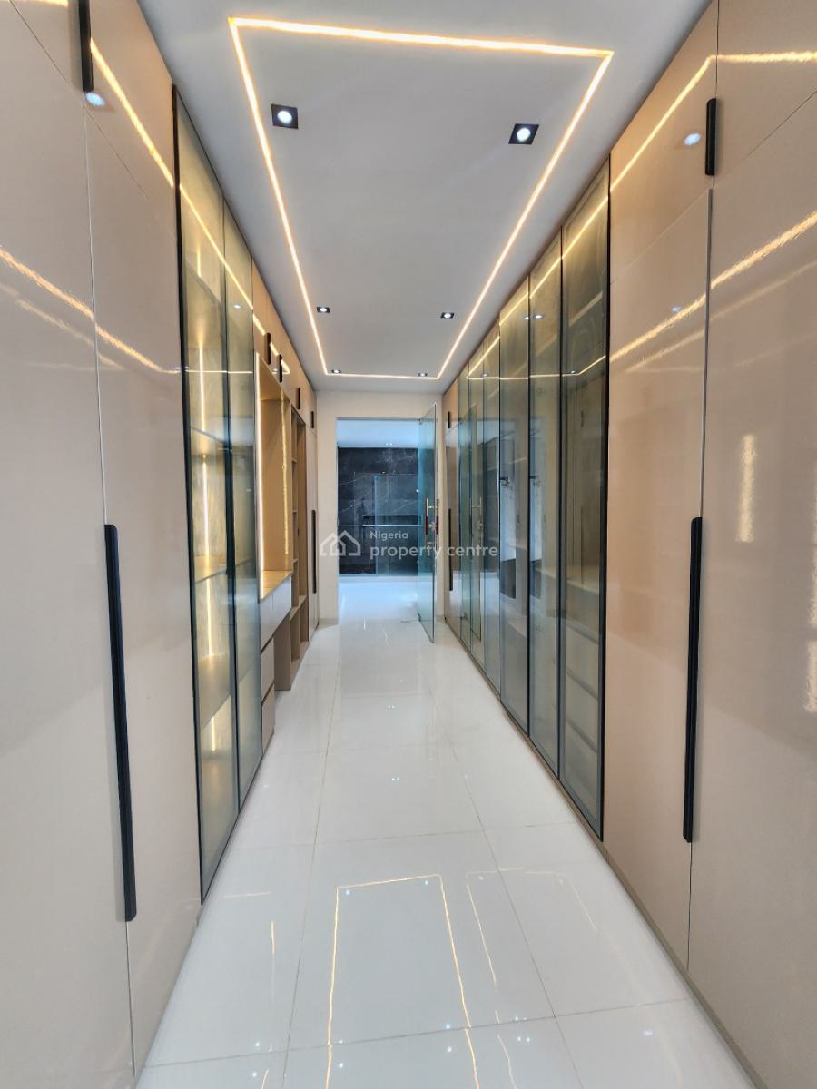 Contemporary 5 Bedroom Detached Duplex with Bq, Pool, Cinema, Chevron, Lekki, Lagos, Detached Duplex for Sale