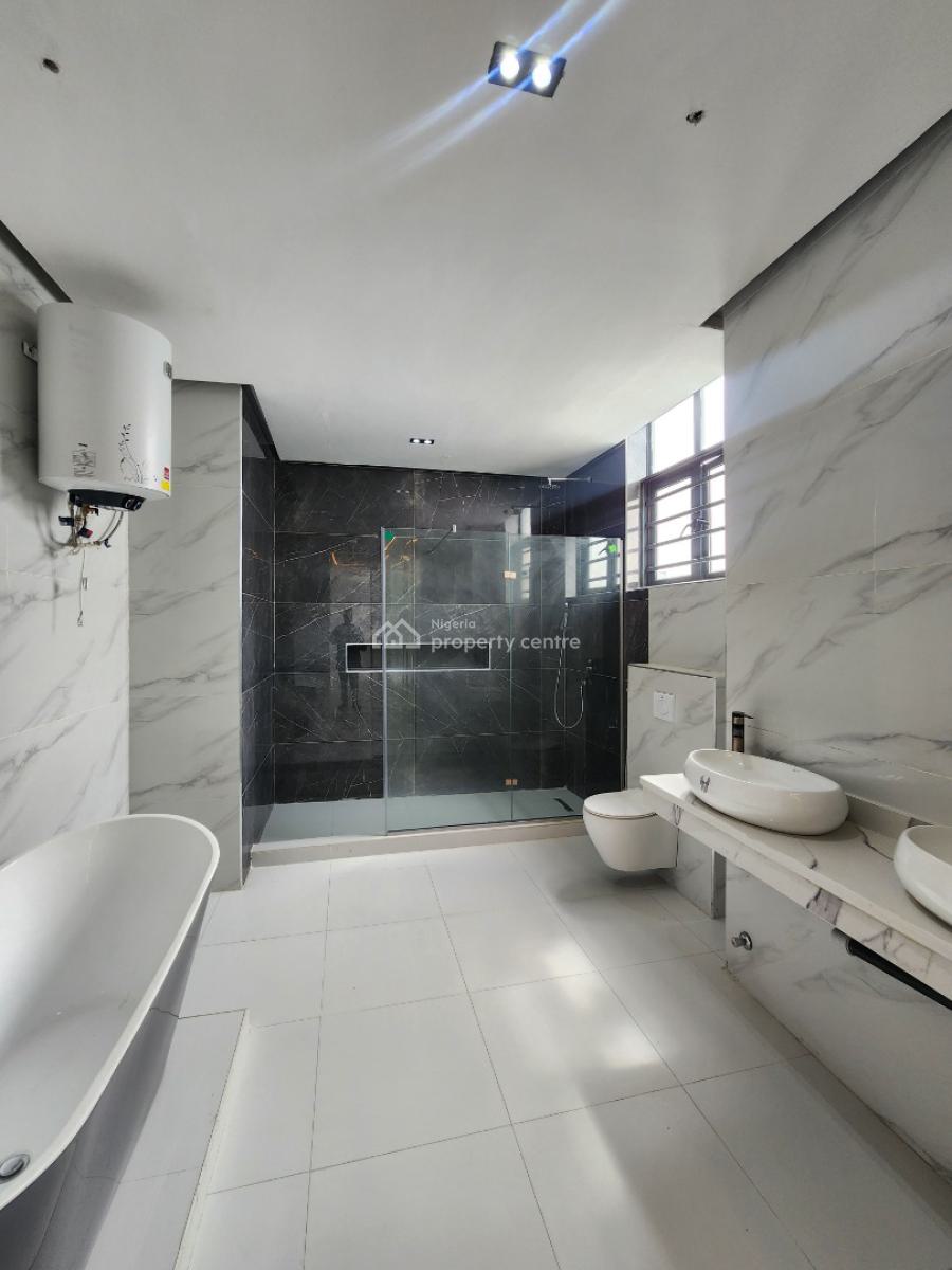 Contemporary 5 Bedroom Detached Duplex with Bq, Pool, Cinema, Chevron, Lekki, Lagos, Detached Duplex for Sale