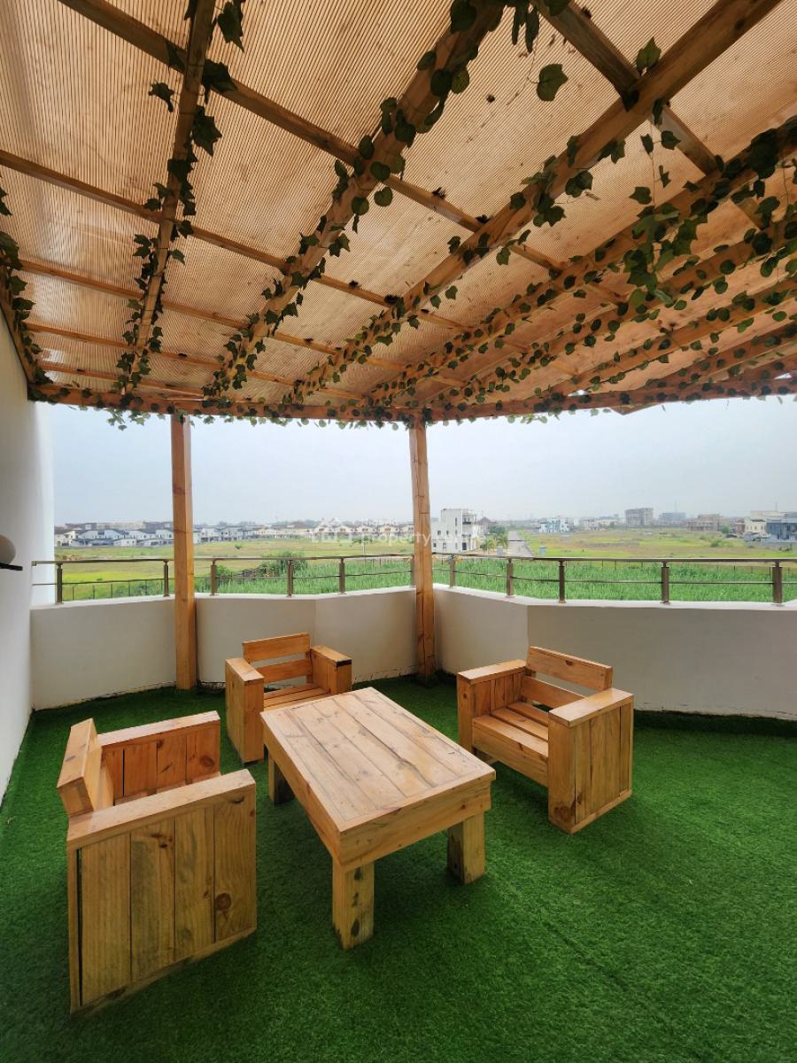 Contemporary 5 Bedroom Detached Duplex with Bq, Pool, Cinema, Chevron, Lekki, Lagos, Detached Duplex for Sale