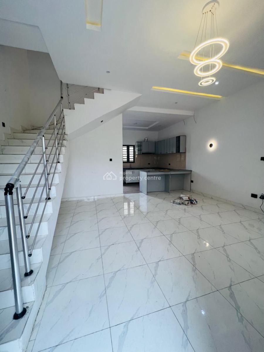 Luxury 3 Bedroom Terrace Duplex with Bq, Lbs, Sangotedo, Ajah, Lagos, Terraced Duplex for Rent