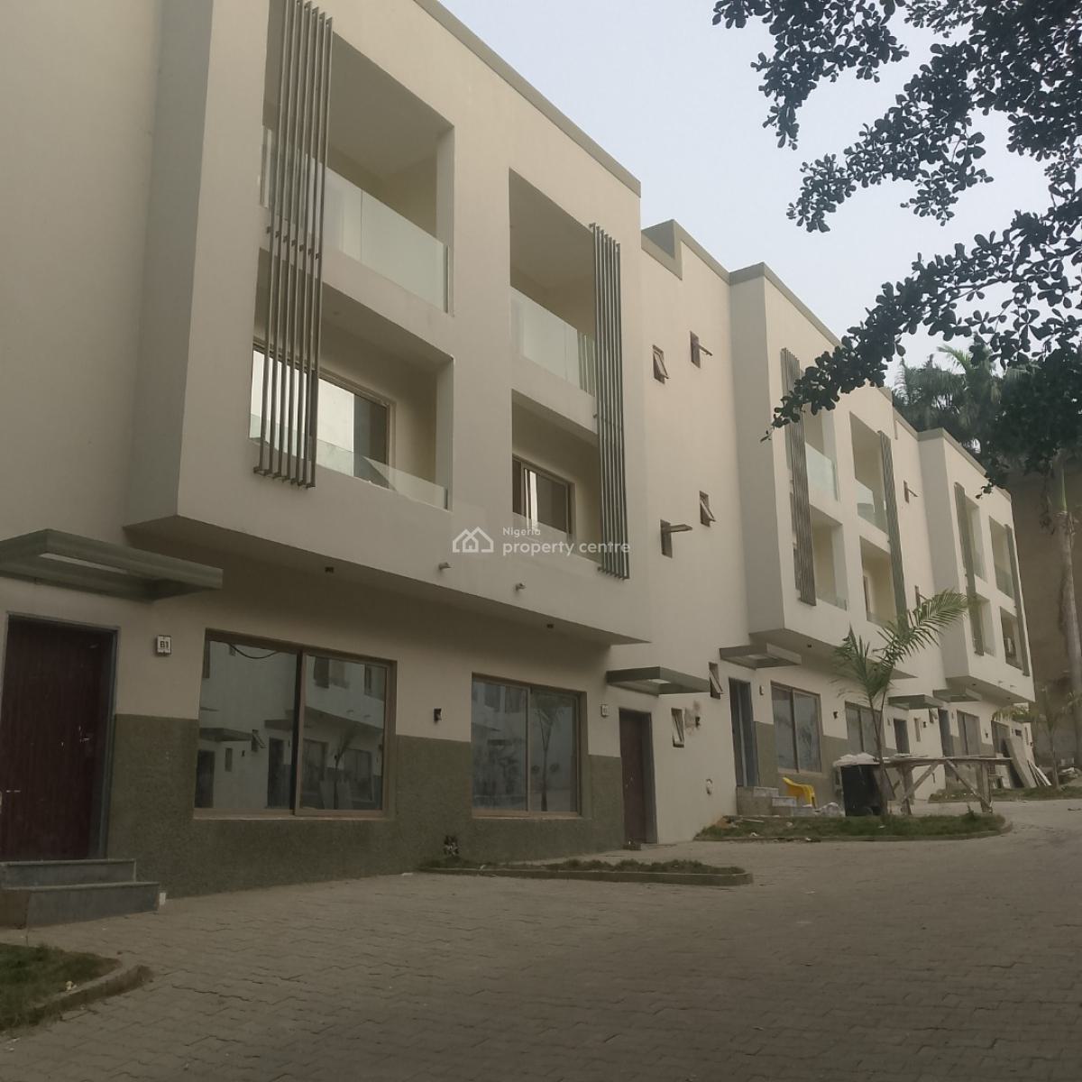 Brand New 4-bedroom Terrace Duplex, Main Maitama, Maitama District, Abuja, Terraced Duplex for Rent