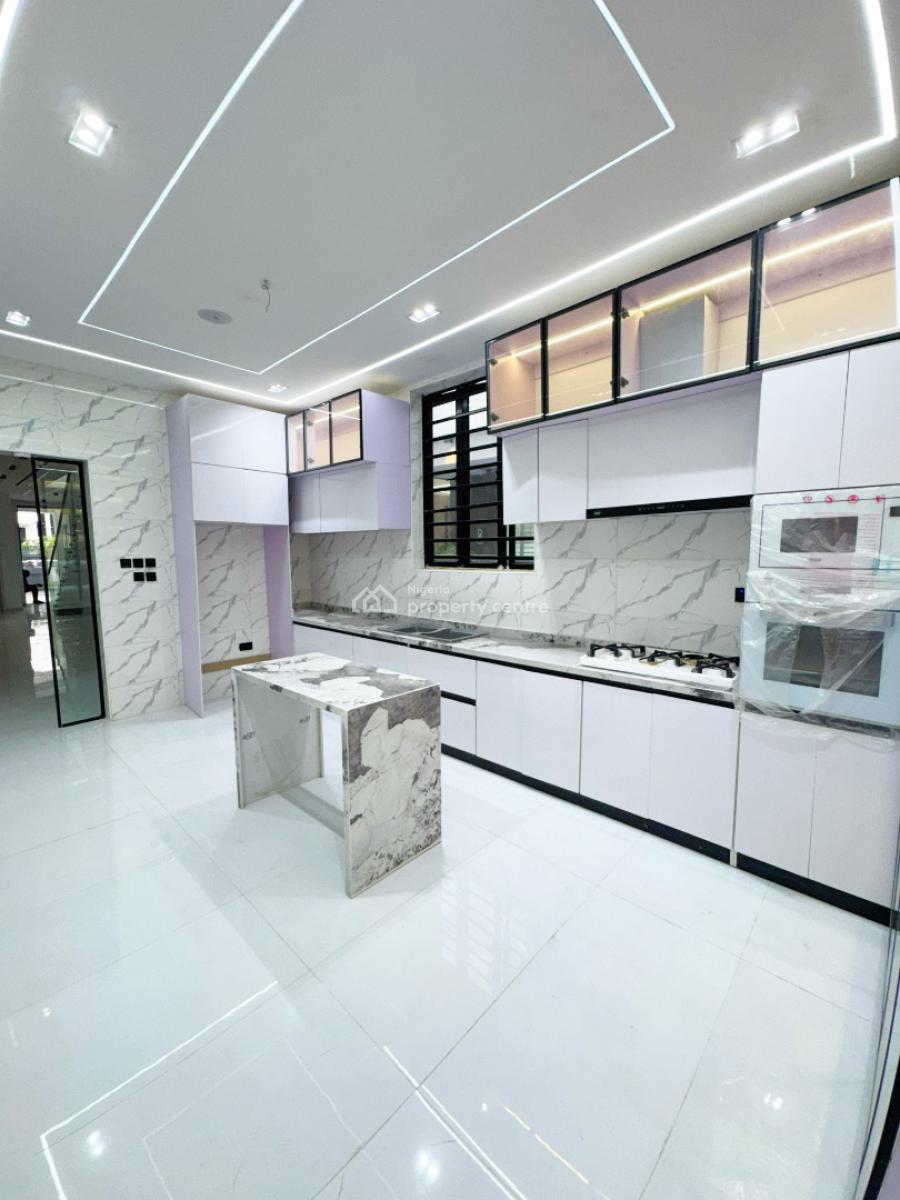 Contemporary 5 Bedroom Fully Detached Duplex with Pool, Chevron, Lekki, Lagos, House for Sale