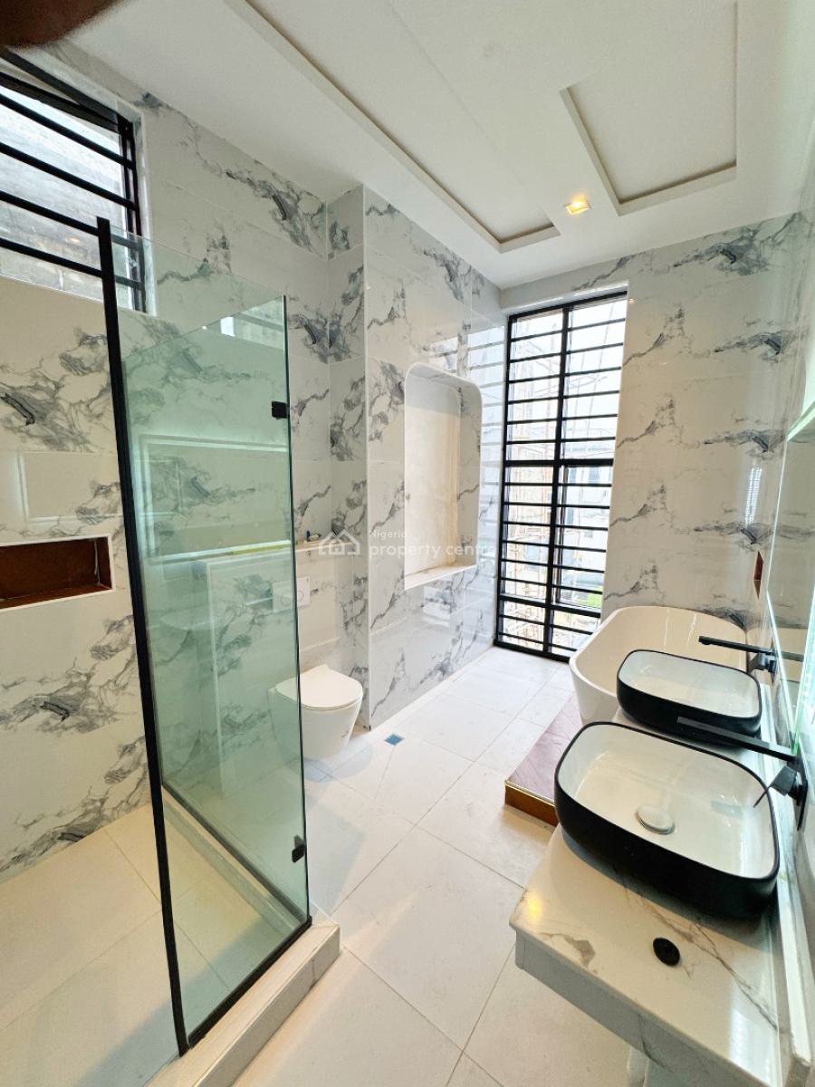 Contemporary 5 Bedroom Fully Detached Duplex with Pool, Chevron, Lekki, Lagos, House for Sale