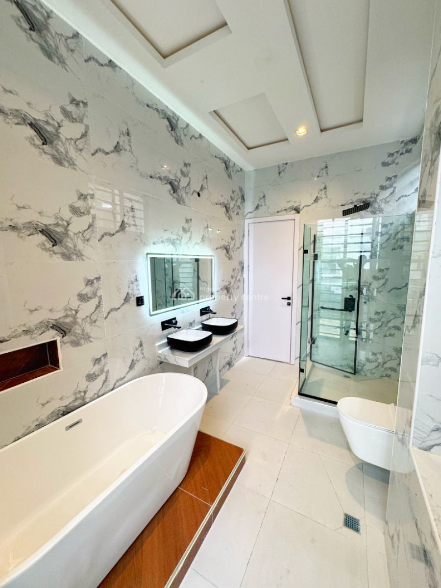 Contemporary 5 Bedroom Fully Detached Duplex with Pool, Chevron, Lekki, Lagos, House for Sale