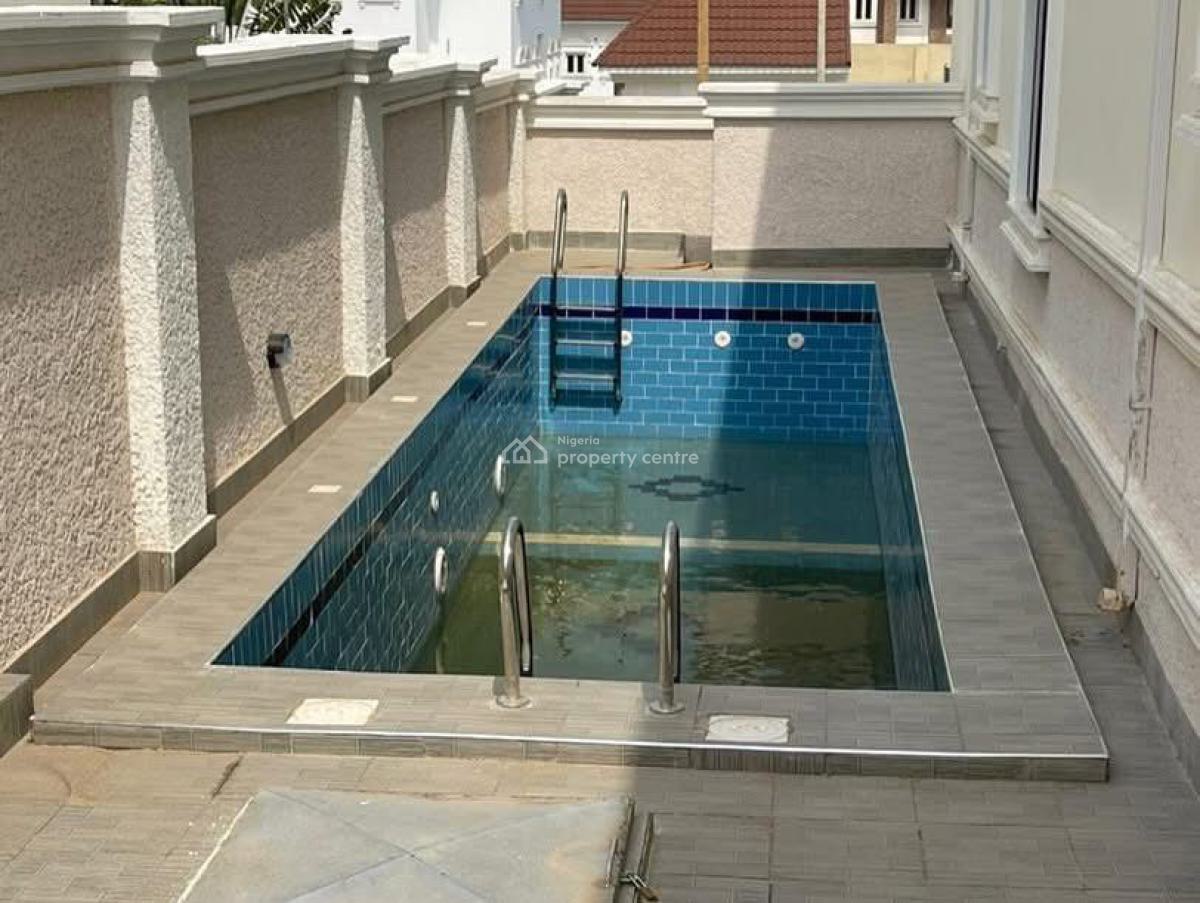 5 Bedroom Contemporary Fully Detached Duplex + Bq with Swimming Pool, Asokoro District, Abuja, Detached Duplex for Rent