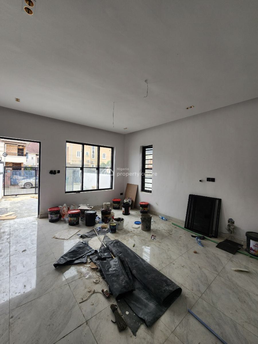 Lovely 4 Bedroom Semi Detached Duplex with a Room Bq, Chevron, Lekki, Lagos, Semi-detached Duplex for Sale