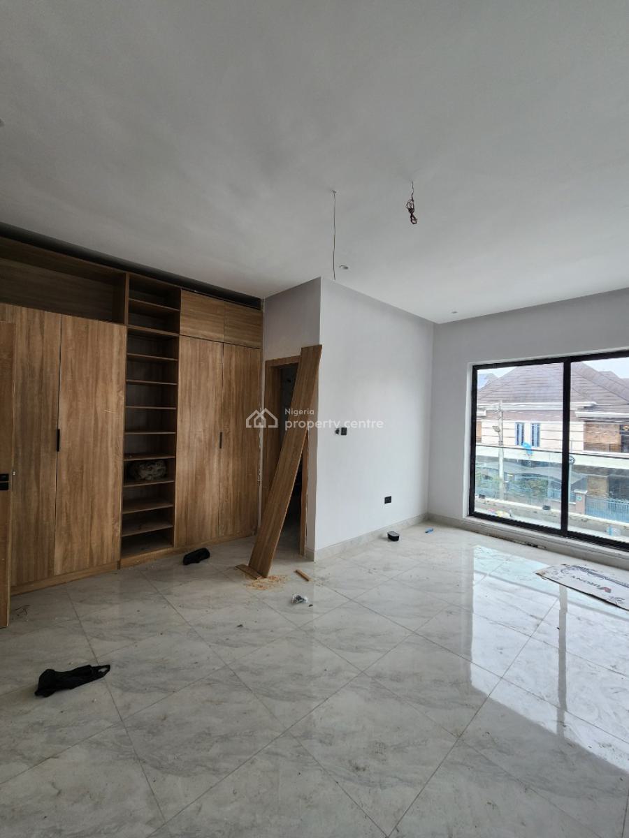 Lovely 4 Bedroom Semi Detached Duplex with a Room Bq, Chevron, Lekki, Lagos, Semi-detached Duplex for Sale