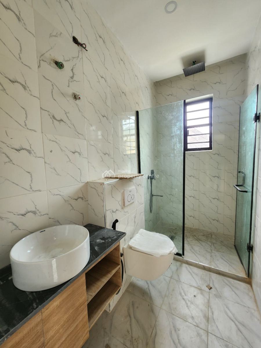 Lovely 4 Bedroom Semi Detached Duplex with a Room Bq, Chevron, Lekki, Lagos, Semi-detached Duplex for Sale