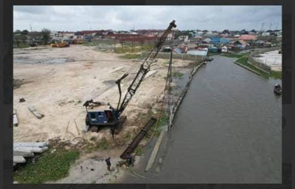 Waterfront Jetty on 11 Acres with an Option of a Lease, Alaba, Ojo, Lagos, Commercial Property for Sale