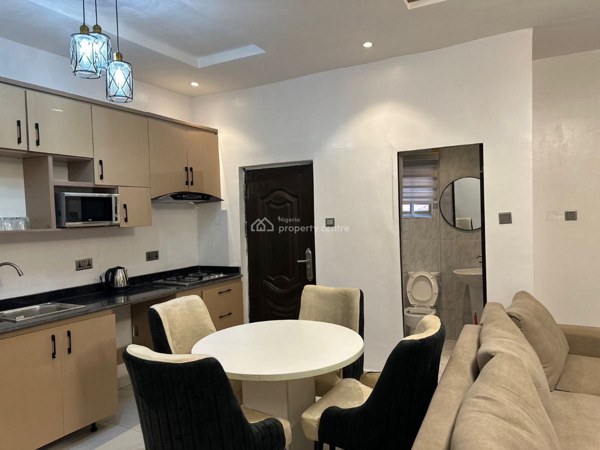 1 Bedroom Party House, Golden Pearl Estate, Ajah, Lagos, Mini Flat (room and Parlour) Short Let