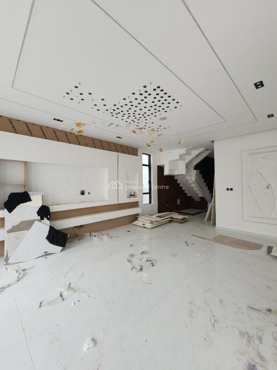 Lovely 5 Bedroom Detached Duplex with Bq & Pool in a Secured Estate, Chevron, Lekki, Lagos, Detached Duplex for Sale