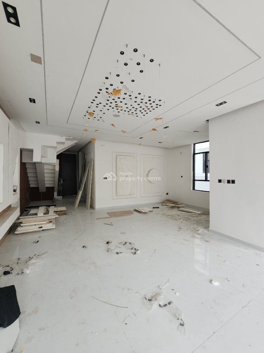 Lovely 5 Bedroom Detached Duplex with Bq & Pool in a Secured Estate, Chevron, Lekki, Lagos, Detached Duplex for Sale