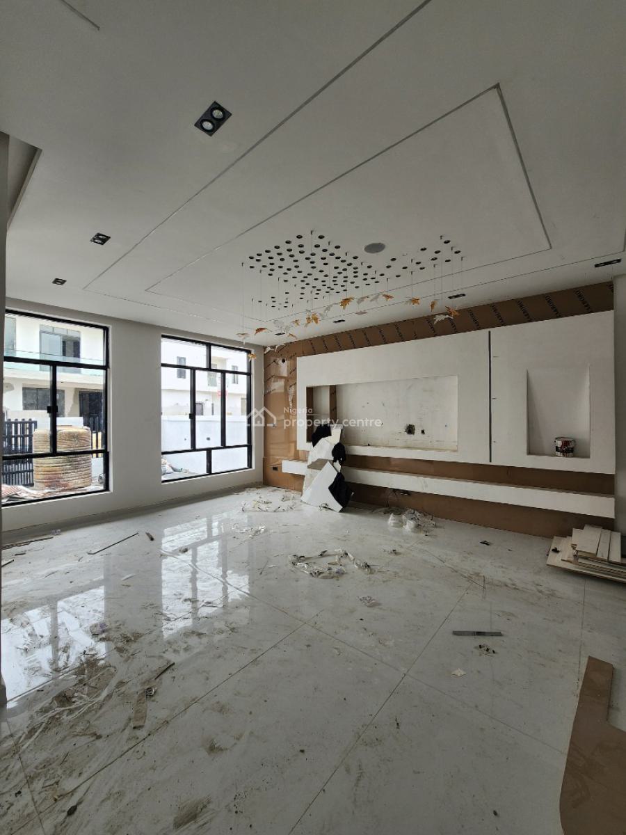 Lovely 5 Bedroom Detached Duplex with Bq & Pool in a Secured Estate, Chevron, Lekki, Lagos, Detached Duplex for Sale