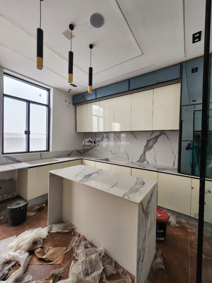 Lovely 5 Bedroom Detached Duplex with Bq & Pool in a Secured Estate, Chevron, Lekki, Lagos, Detached Duplex for Sale