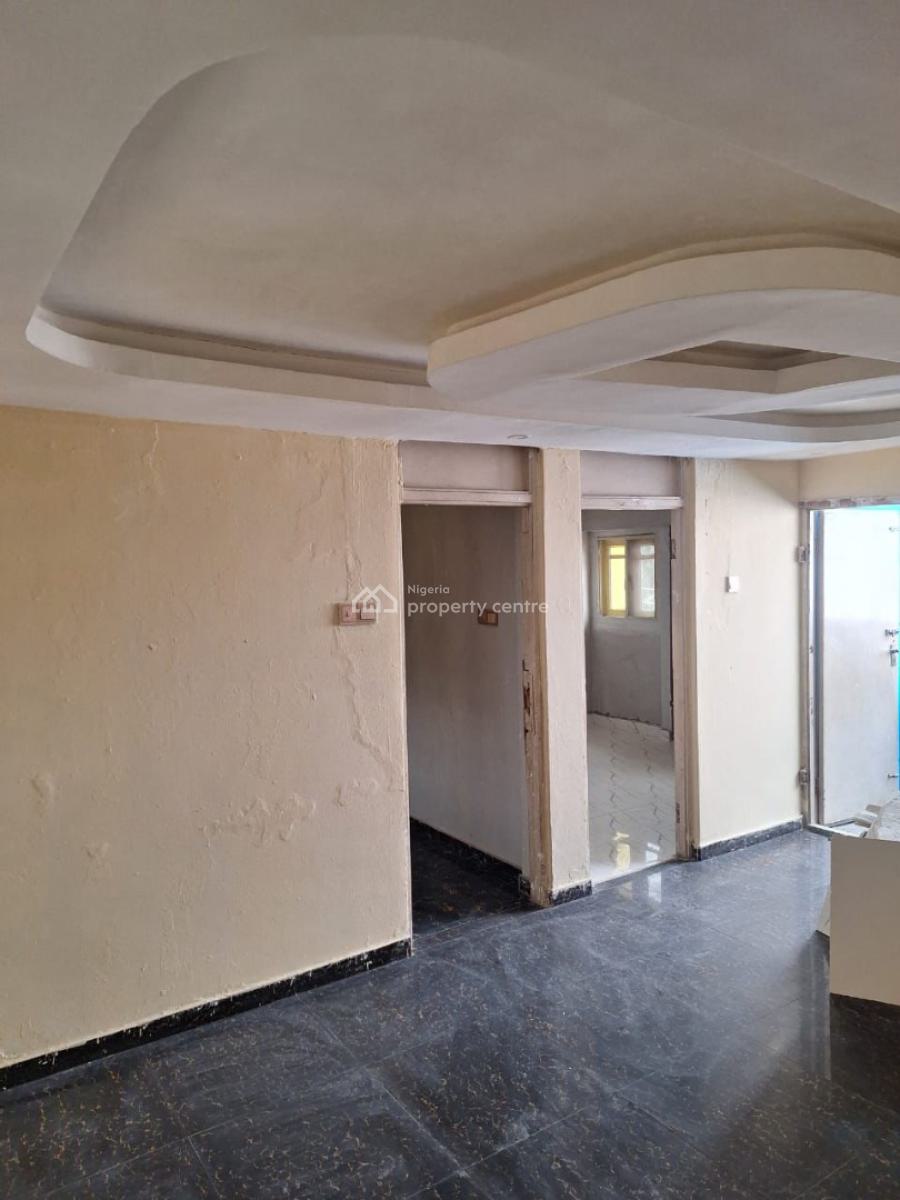Well Looking Two Bedroom Up-flat with Just 1 Toilet, Games Village, Eric Moore Tower Street, Surulere, Lagos, Flat / Apartment for Rent