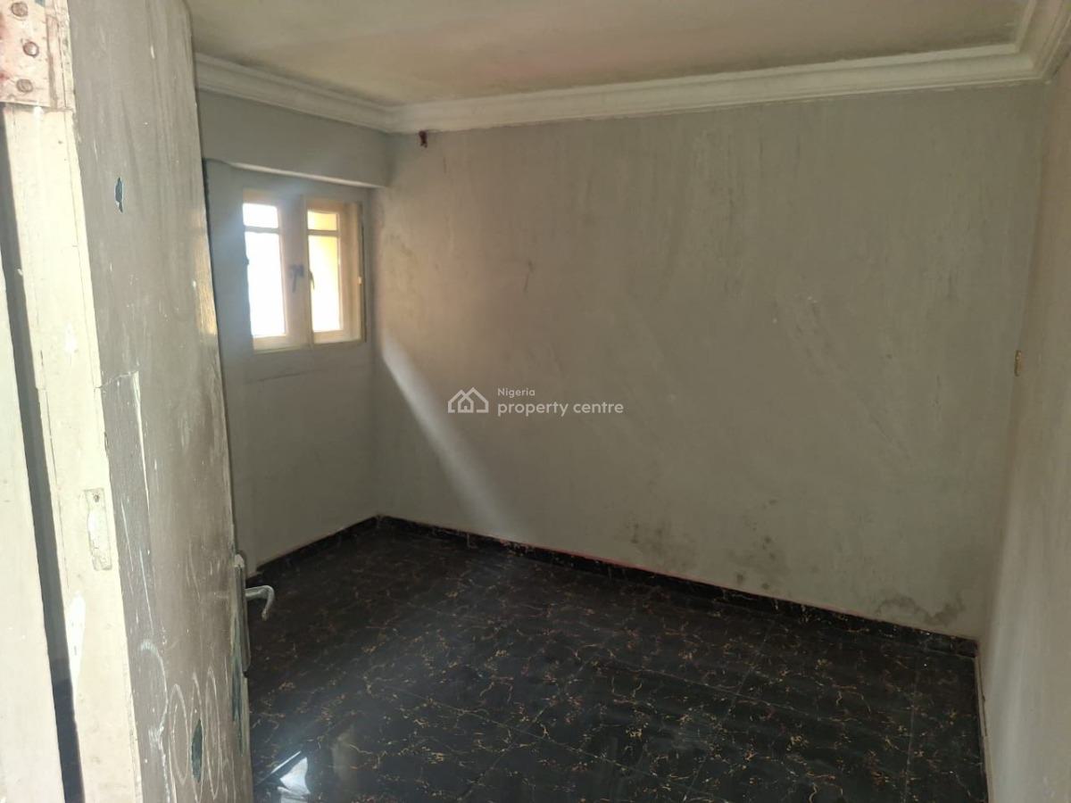 Well Looking Two Bedroom Up-flat with Just 1 Toilet, Games Village, Eric Moore Tower Street, Surulere, Lagos, Flat / Apartment for Rent