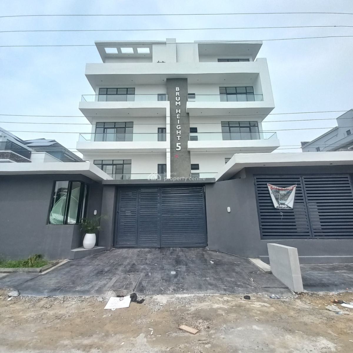 Standard  2 Bedroom Apartment with Pool, Ikate, Lekki, Lagos, Flat / Apartment for Sale
